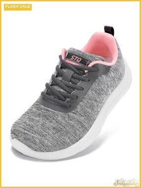 Women Wide Toe Box Walking Shoes Extra Wide Sneakers Breathable Mesh Athletic